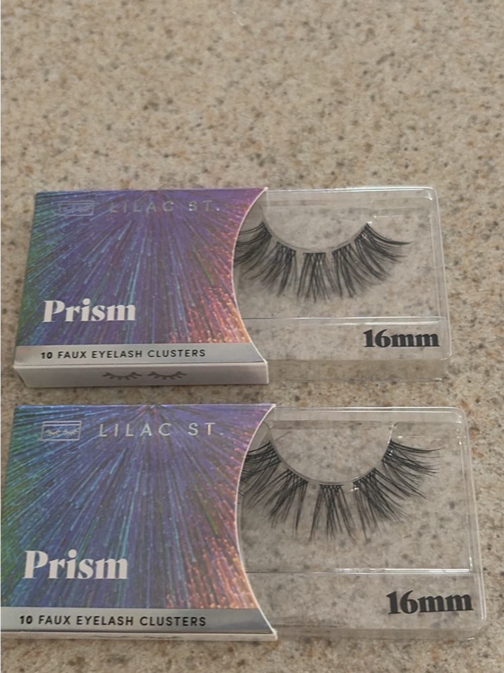 16mm Faux Eyelash Clusters — Black